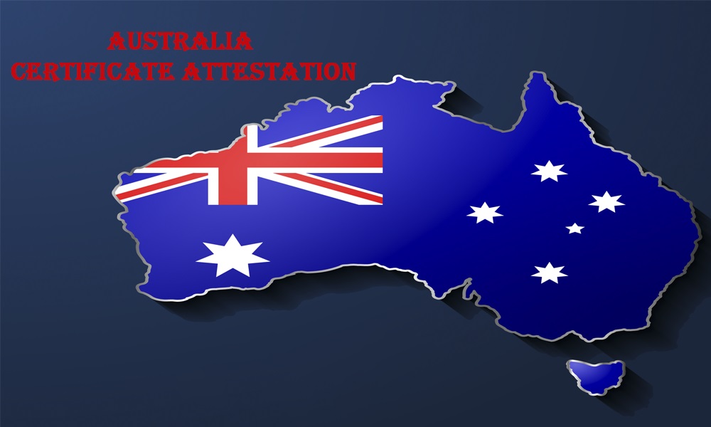 australia certificate attestation