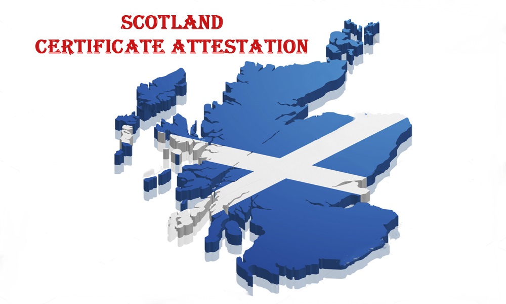 scotland certificate attestation