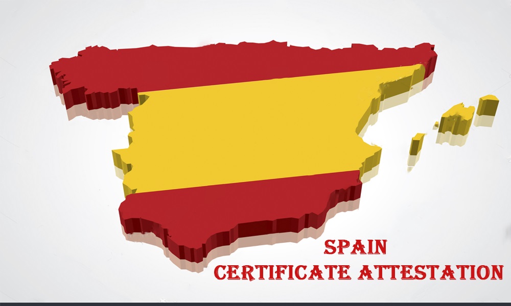 spain certificate attestation